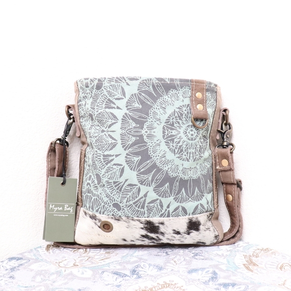 🆕 Myra Bag Small Shoulder Bag Canvas Purse Women - Picture 10 of 10